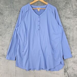 Duluth Trading Top Womens XXL Armachillo Cooling Tunic Vented Outdoor Hiking
